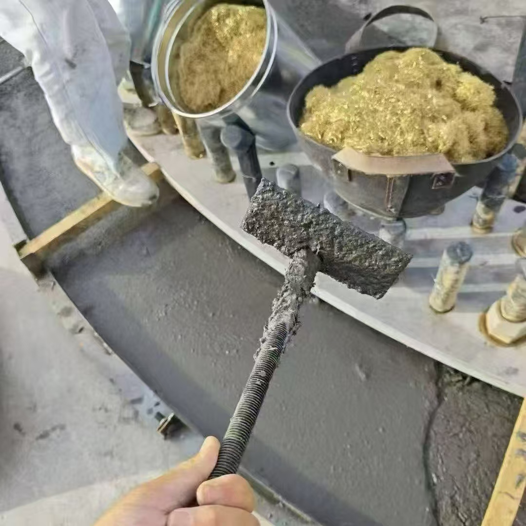柳州C120钢纤维高强无收灌浆料 轧机压缩机汽轮机发电机锻压设备底座灌浆材料